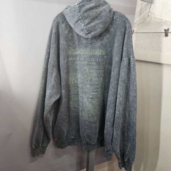 Reach 1.1.Six Hoodie Sweatshirt 3XL I Am Not Ashamed Christian Faith Distressed - Picture 2 of 13